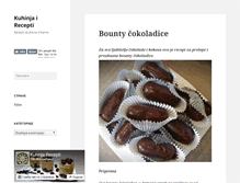 Tablet Screenshot of kuhinjarecepti.com